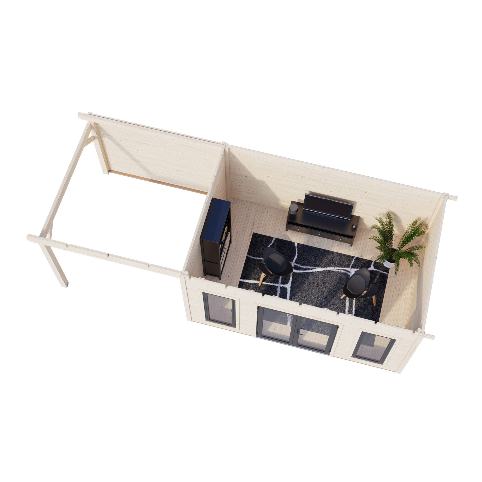 Stuga Palmako Aurelia 21,7 m² (inv. 20,6 m²)