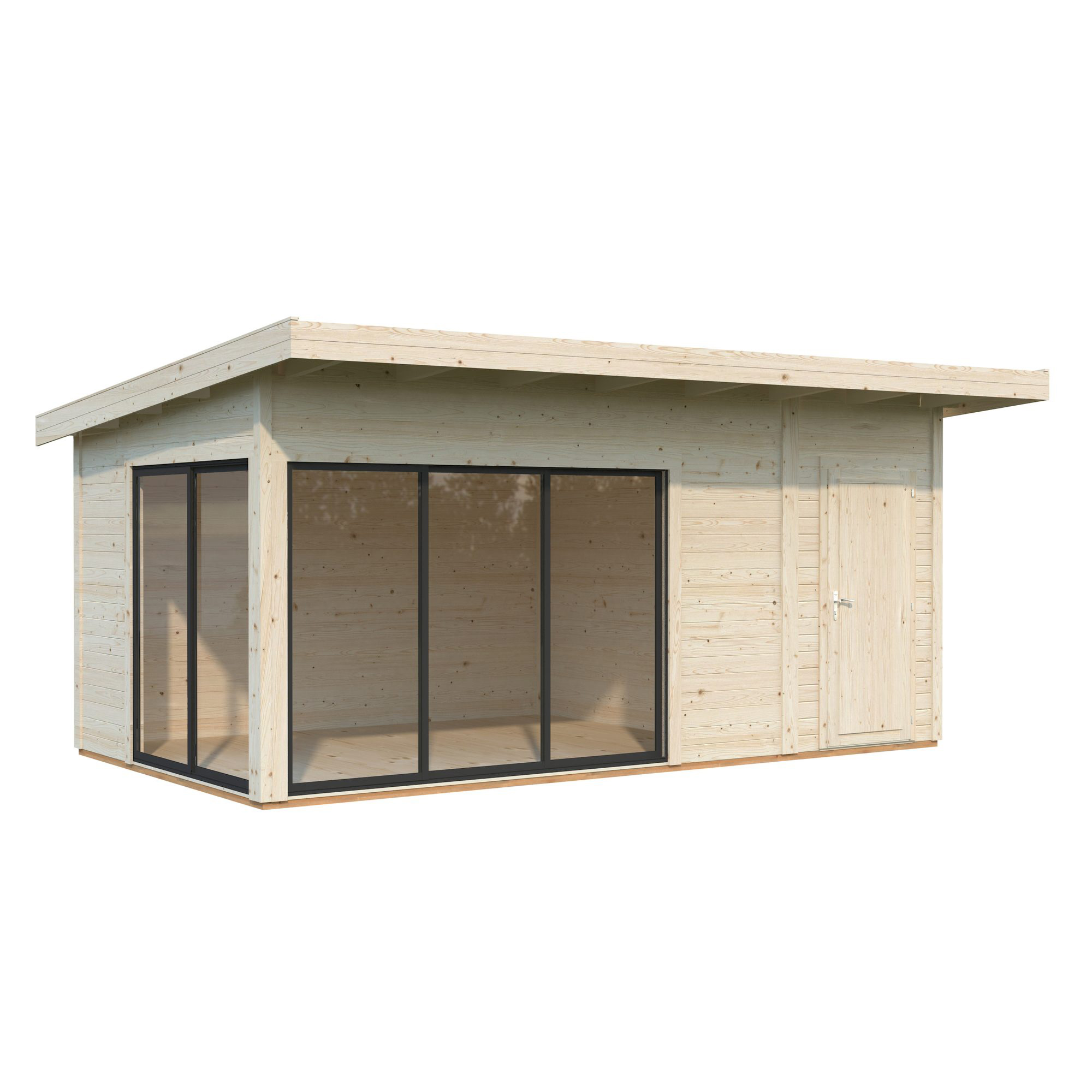 Stuga Palmako Andrea 15,9 m² Slide Plus (inv. 15,2 m²)