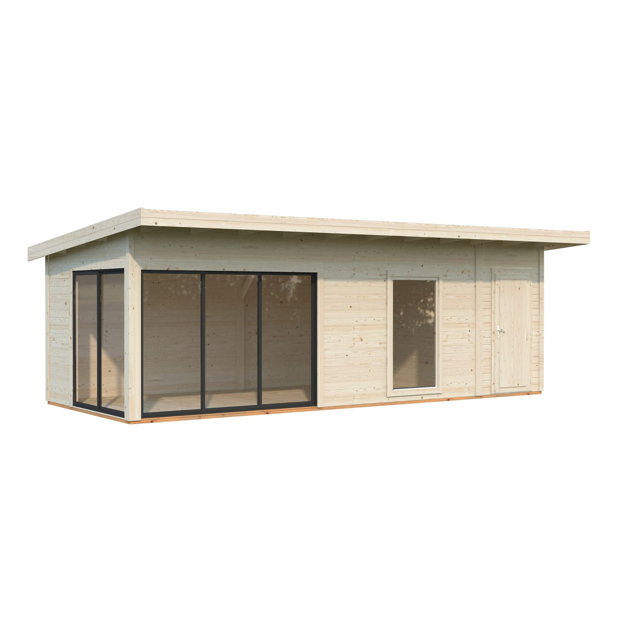 Stuga Palmako Andrea 22,1 m² Slide Plus (inv. 21,1 m²)