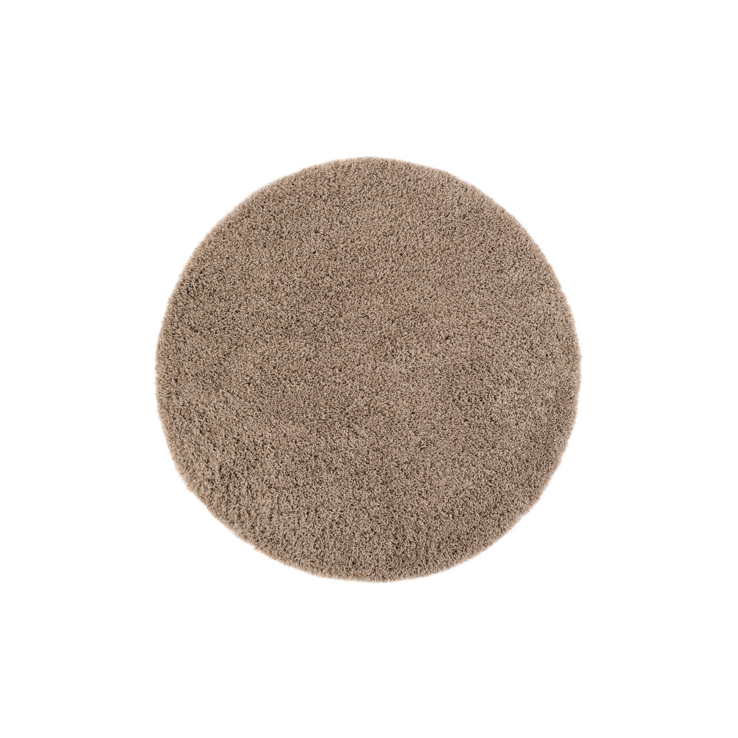Ryamatta KM Carpets Teddy Rund Linne, 160 cm