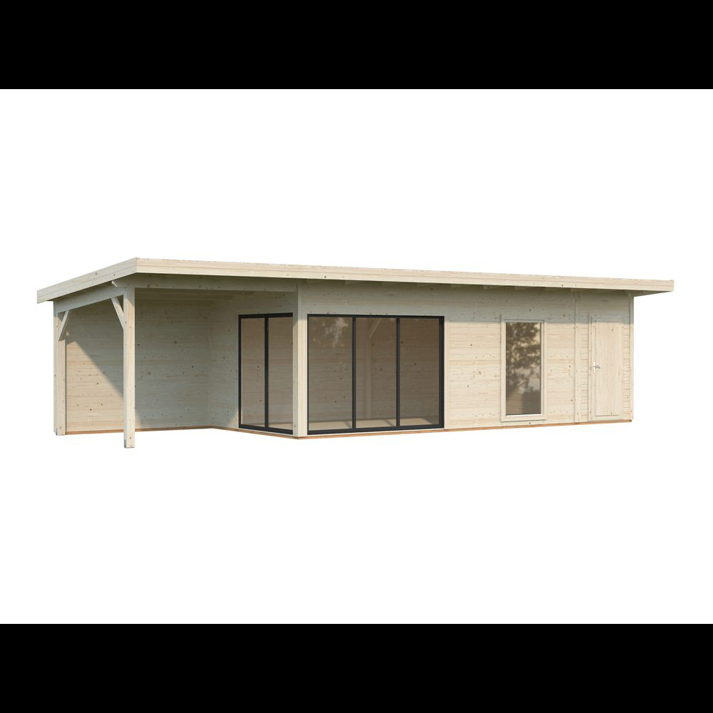 Stuga Palmako Andrea 30,4 m² Slide (inv. 21,1+7,9 m²)