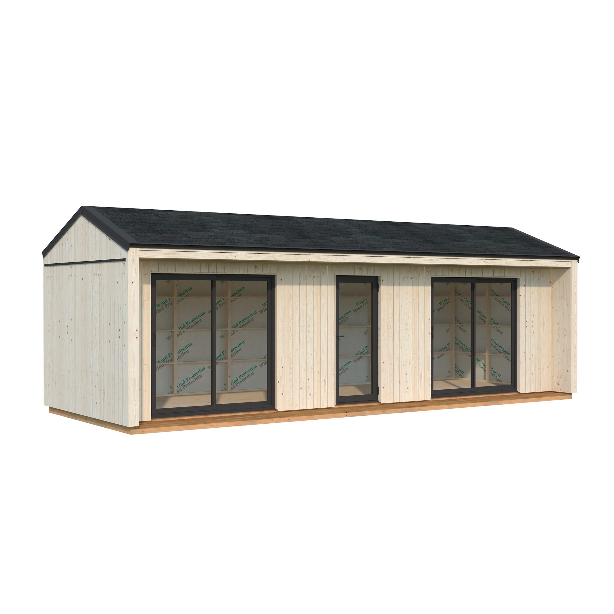 Trädgårdshus Palmako Rebekka 40,4 m² (inv. 31,8 m² )