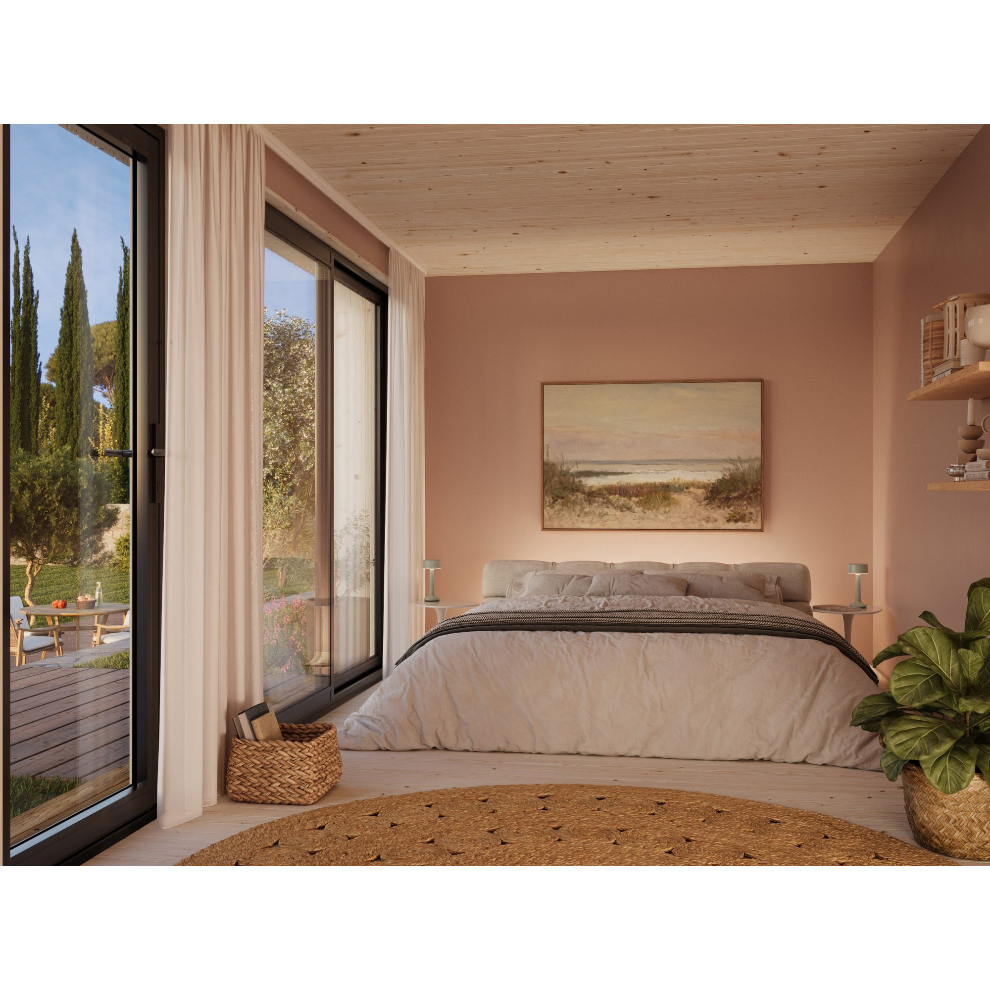 Trädgårdshus Palmako Johanna 19 m² (inv. 16,6 m² )