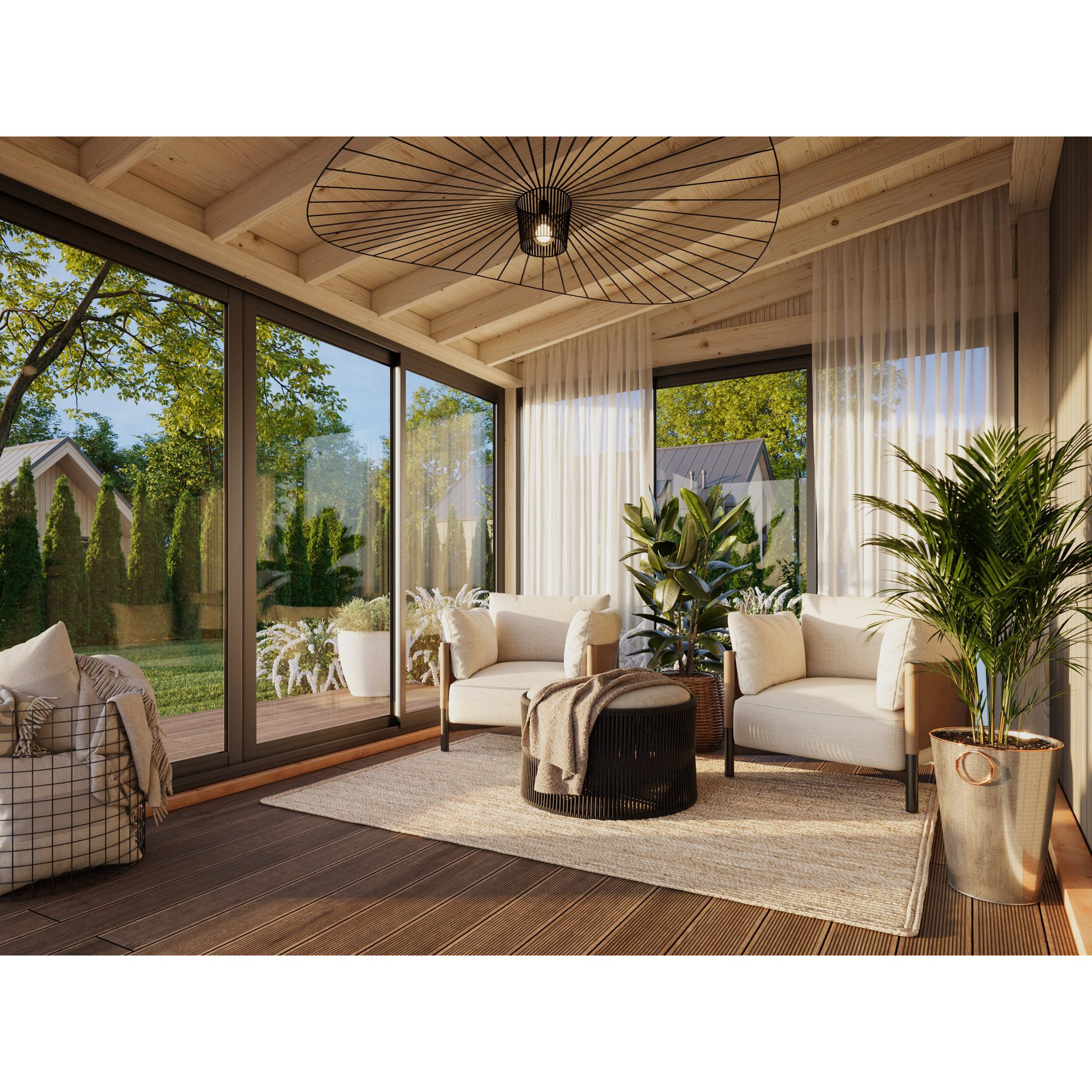 Trädgårdshus Palmako Johanna 41 m² (inv. 31,8 m² )