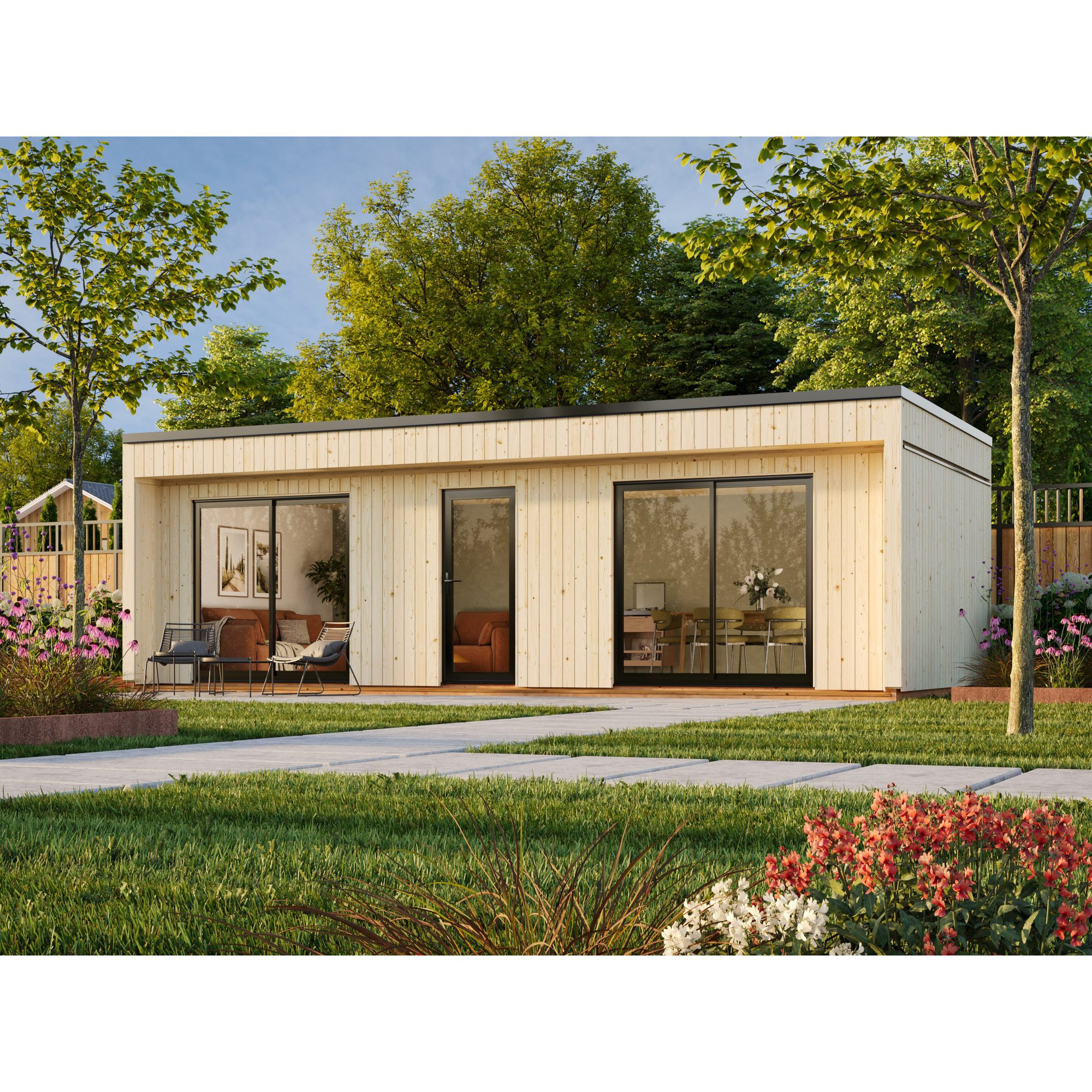 Trädgårdshus Palmako Johanna 41 m² (inv. 31,8 m² )