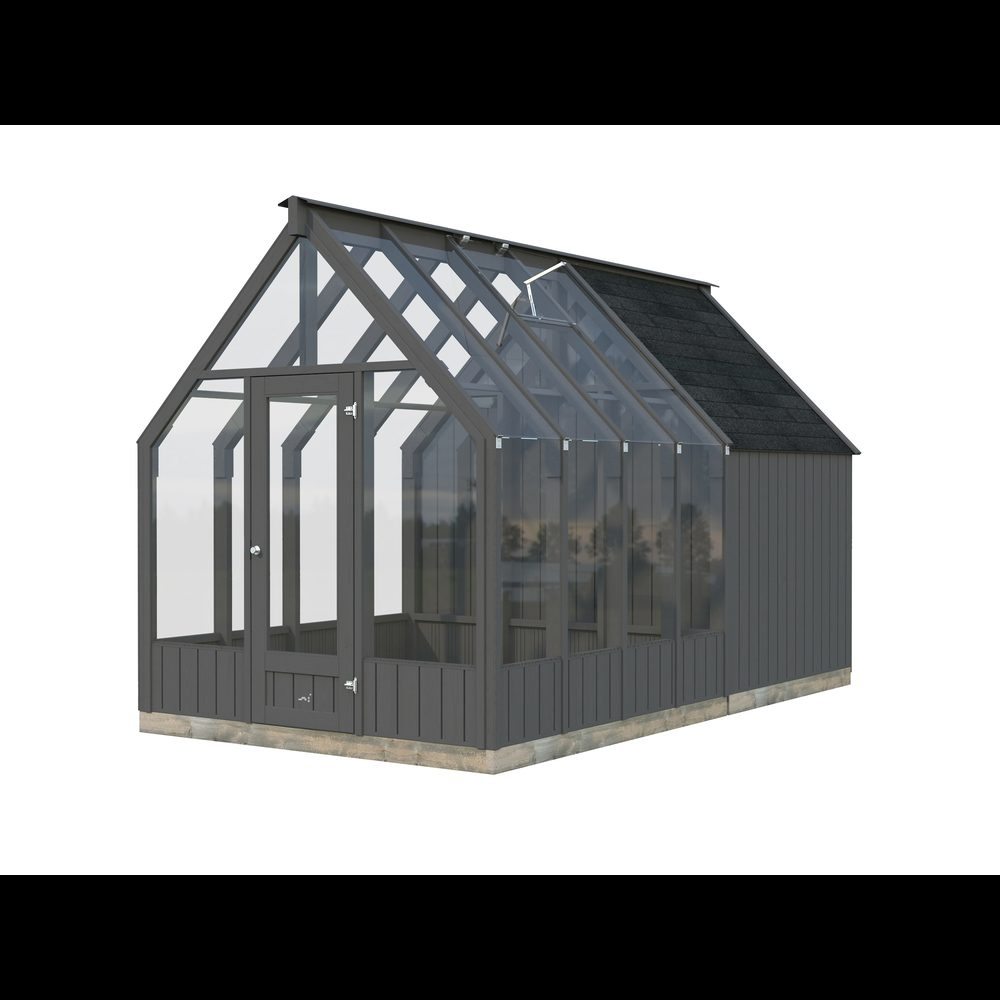 Växthus Palmako Emilia 10,2 m² (inv. 5,4+4,0 m²)