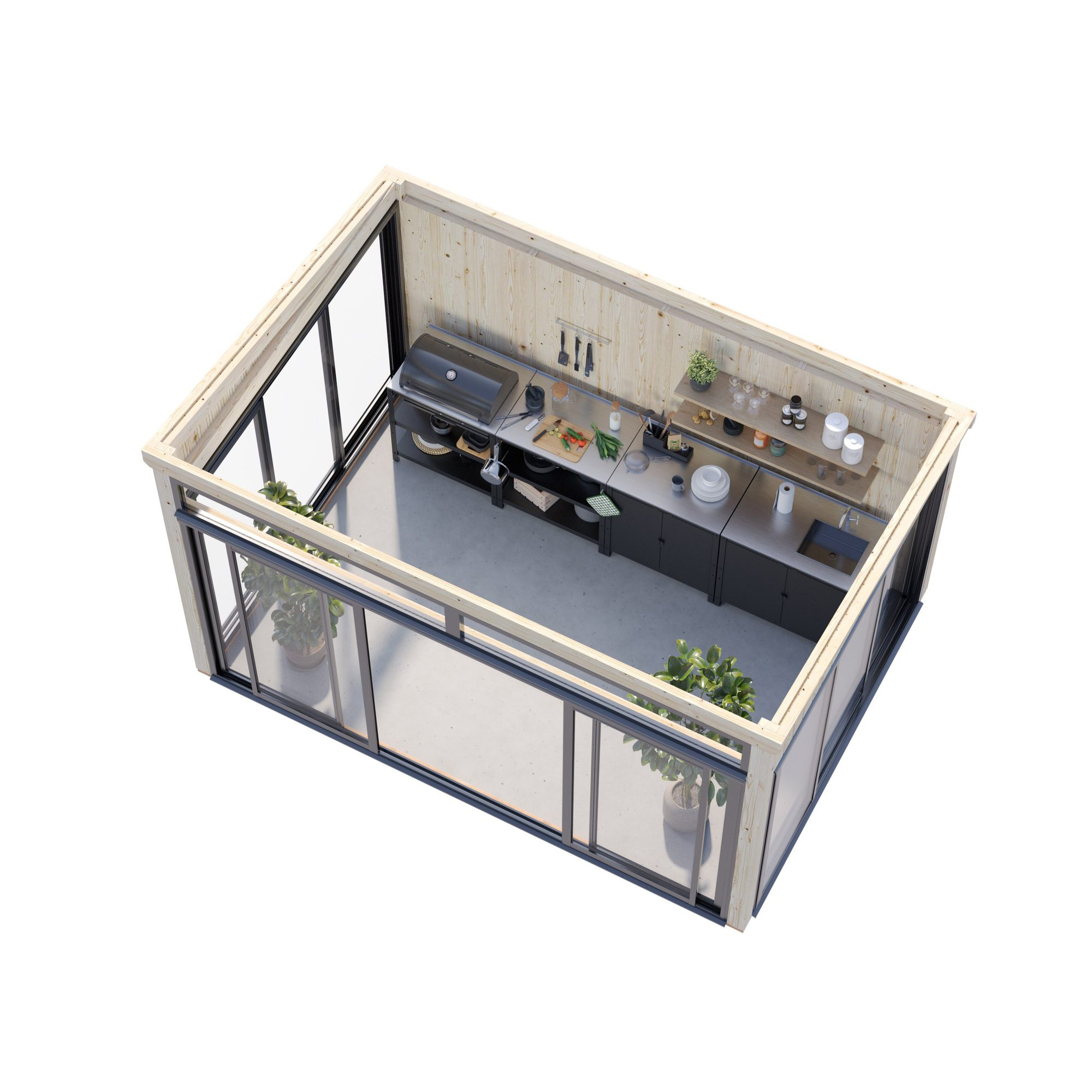 Uterum Palmako Saga 12,5 m² (inv. 11,6 m²) Slide Plus