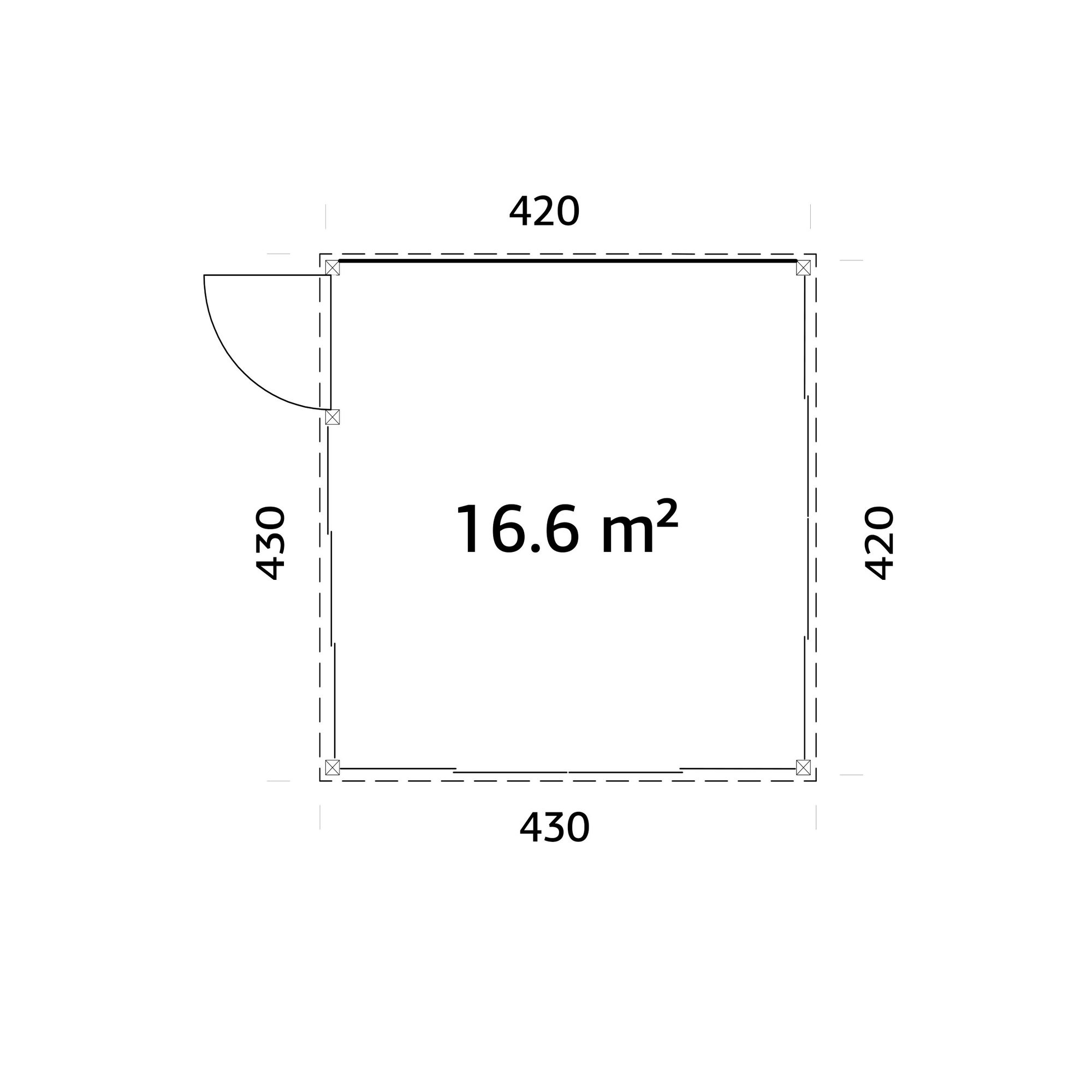 Uterum Palmako Saga 17,6 m² (inv. 16,6 m²) Slide