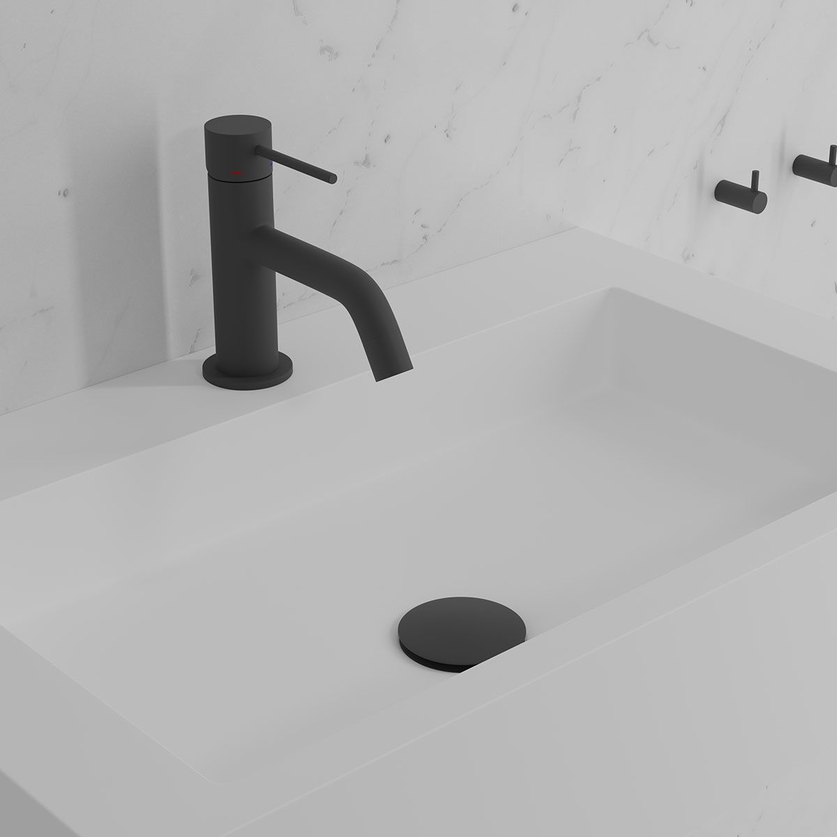 Tvättställsblandare Scandtap Steel Voyage