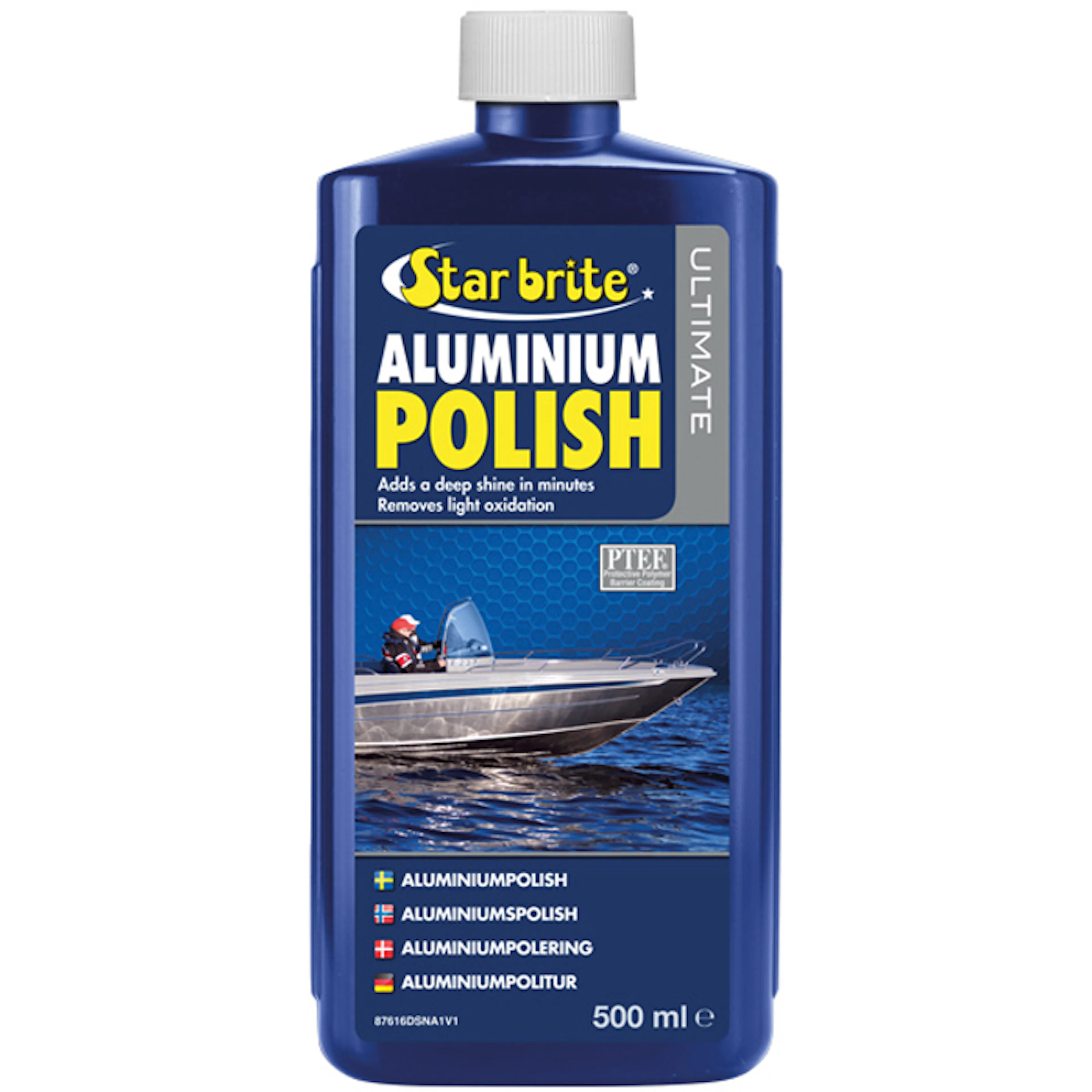 Polish Star Brite Aluminium Polish 473 ML