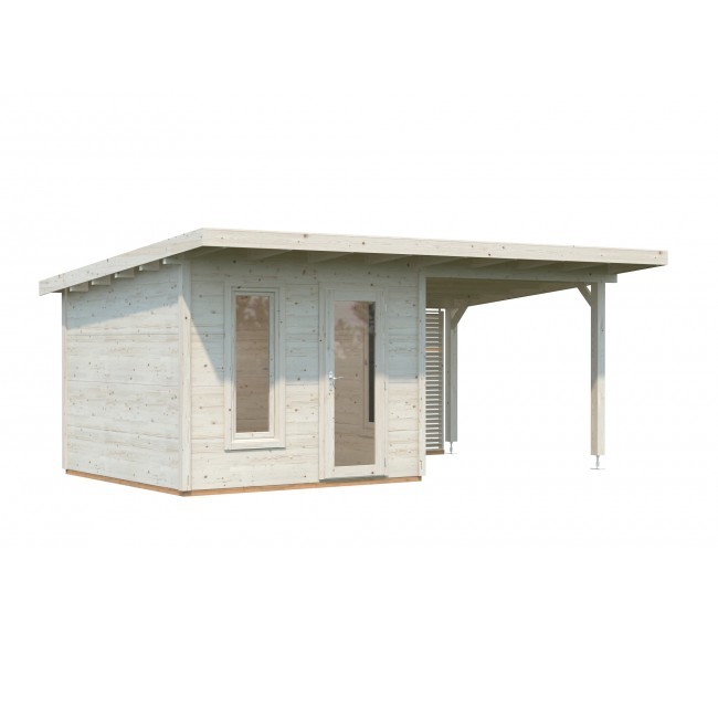 Trädgårdshus Palmako Grace 13,4+4,1 m2