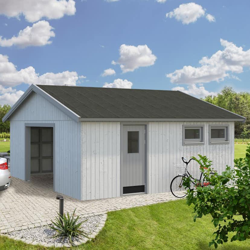 Garage Palmako Andre 32,1 m2 utan Port