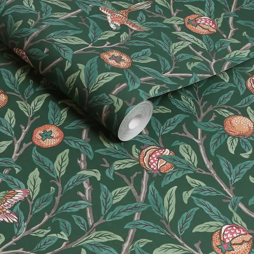 Tapet William Morris At Home Bird & Pomegranate 124260