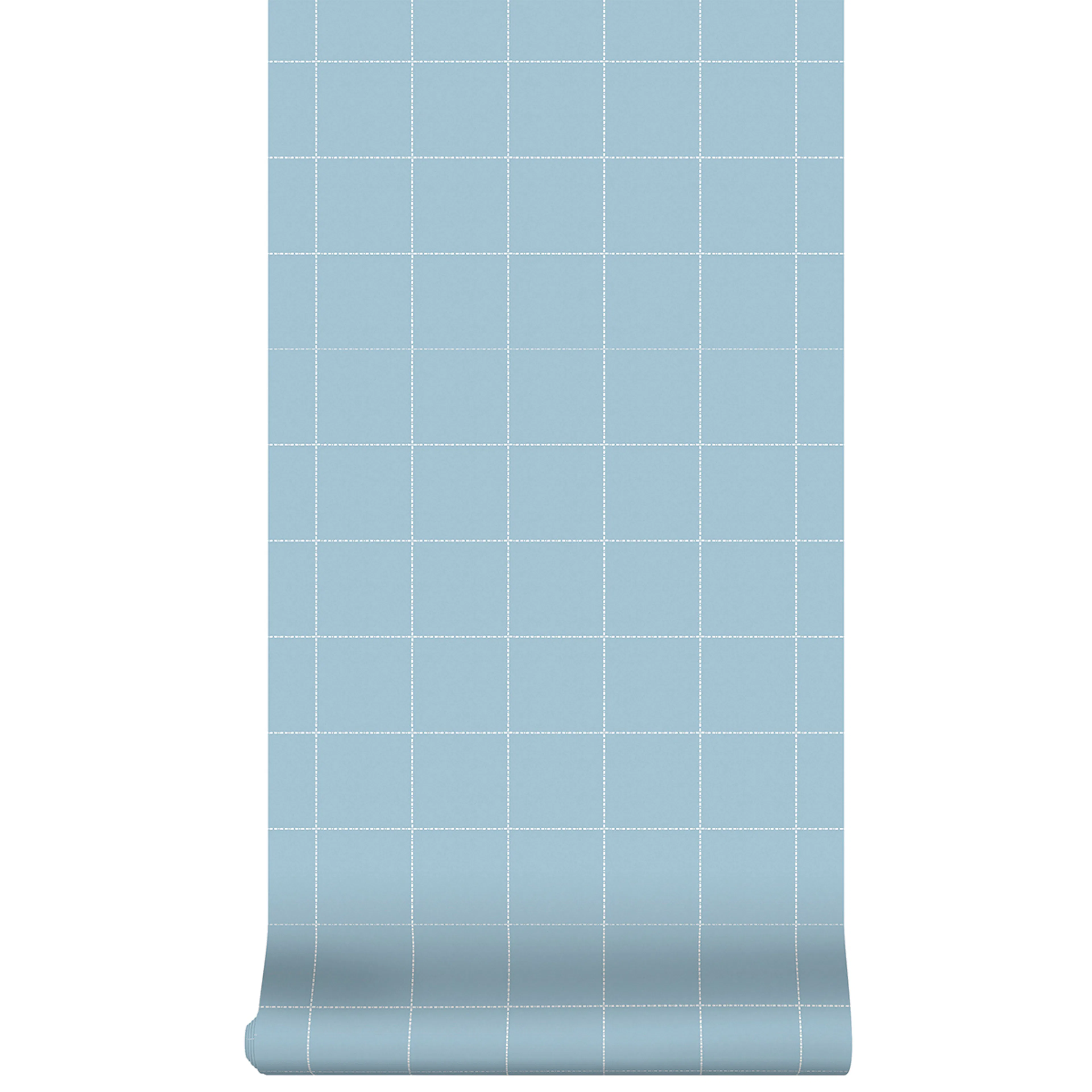 Tapet Superfresco Easy Square Blå