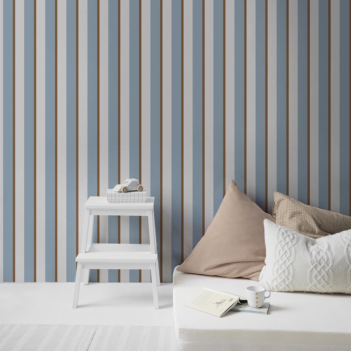 Tapet Superfresco Easy Stripes Blå