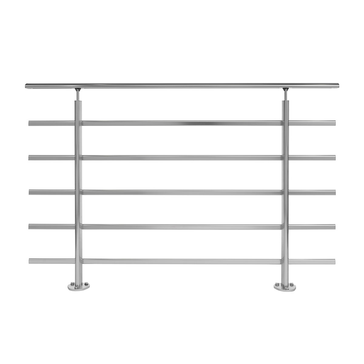 Räcke Dolle Pure Golvmonterat Titanium, L: 1500 mm