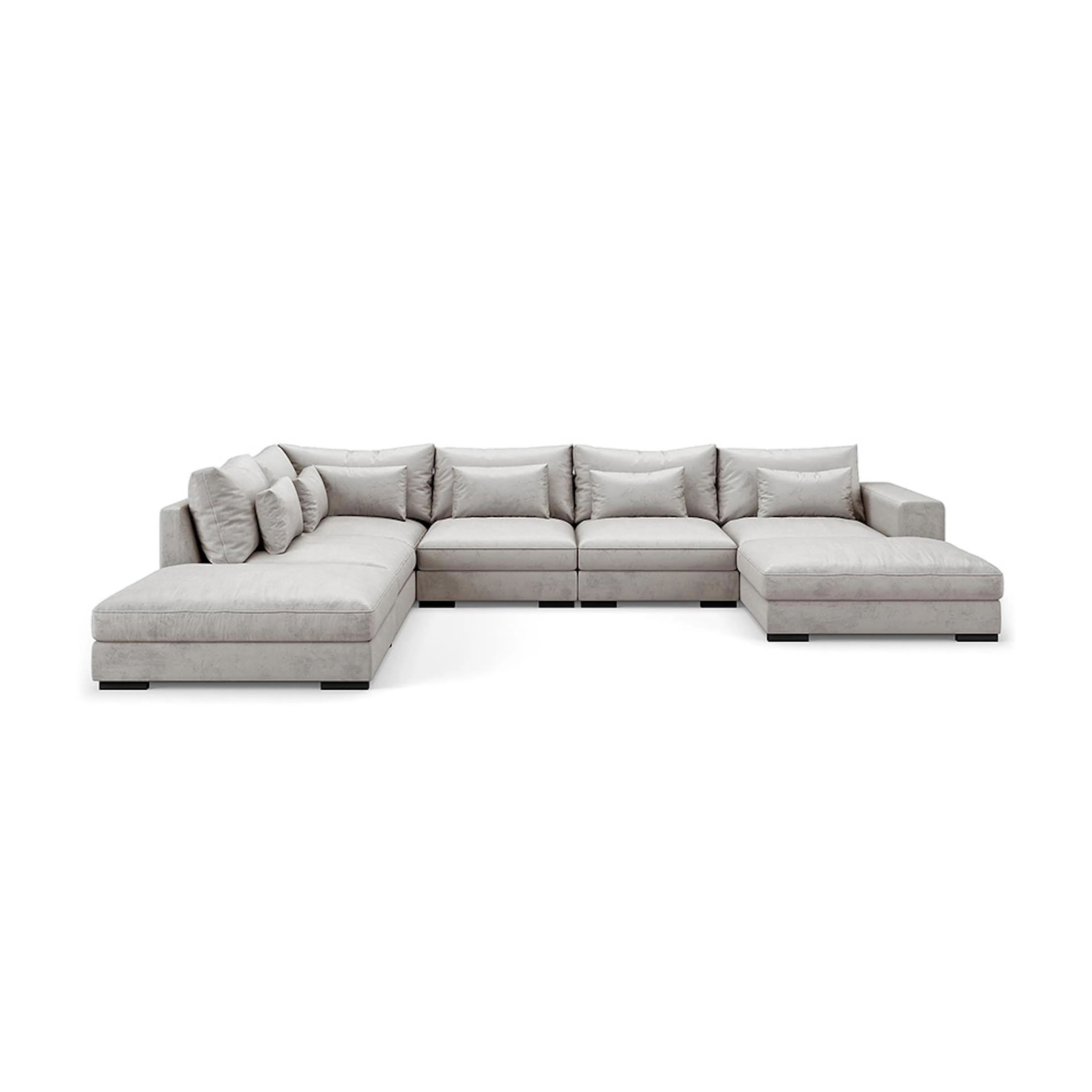 U-modulsoffa Bloomington Dubai med Divan Sammet