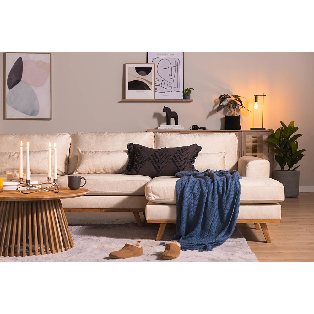 U-Soffa Scandinavian Choice Copenhagen Sammet