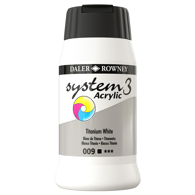 Akrylfärg ABA Skol System 3 Acrylic 500 ml