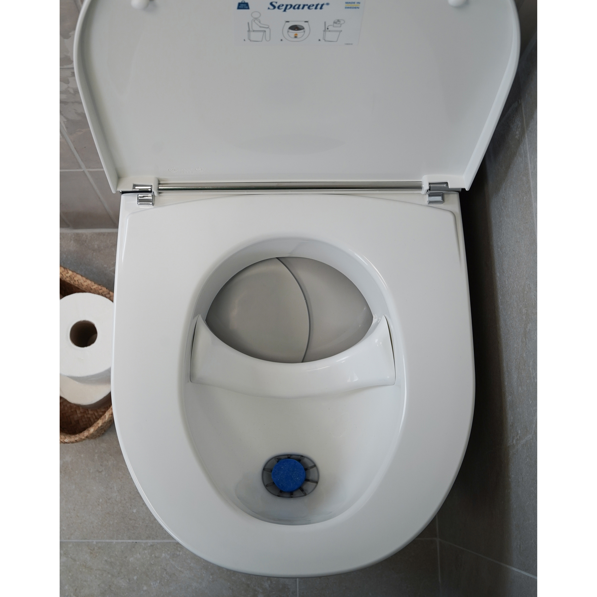 Fritidstoalett Separett Tiny® urinseparerande toalett med urintank