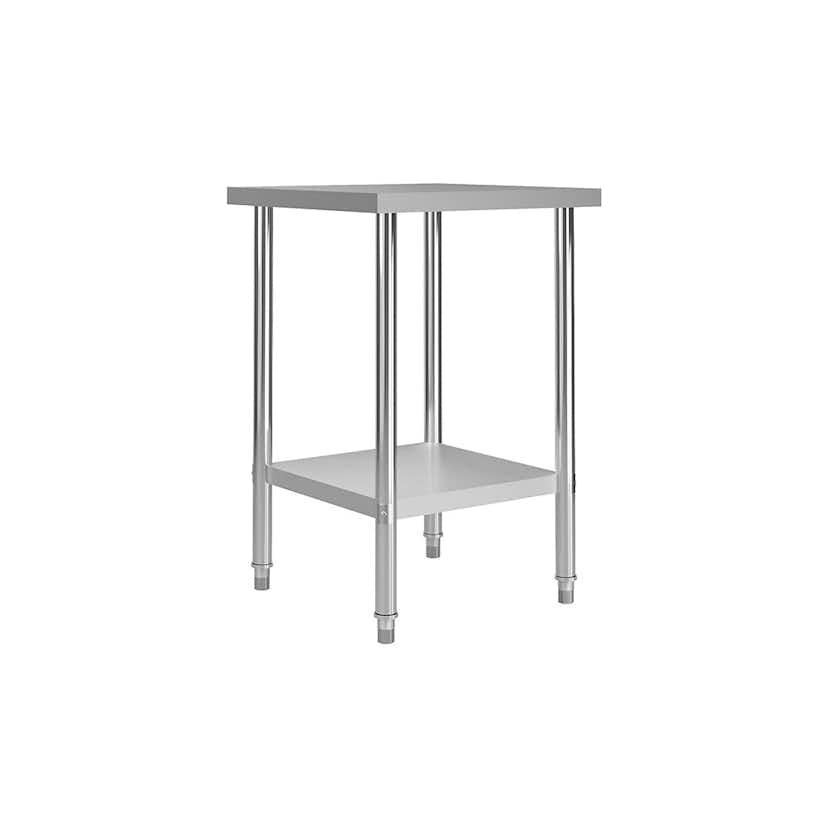 Arbetsbord VidaXL 60x60x85 cm Rostfritt Stål