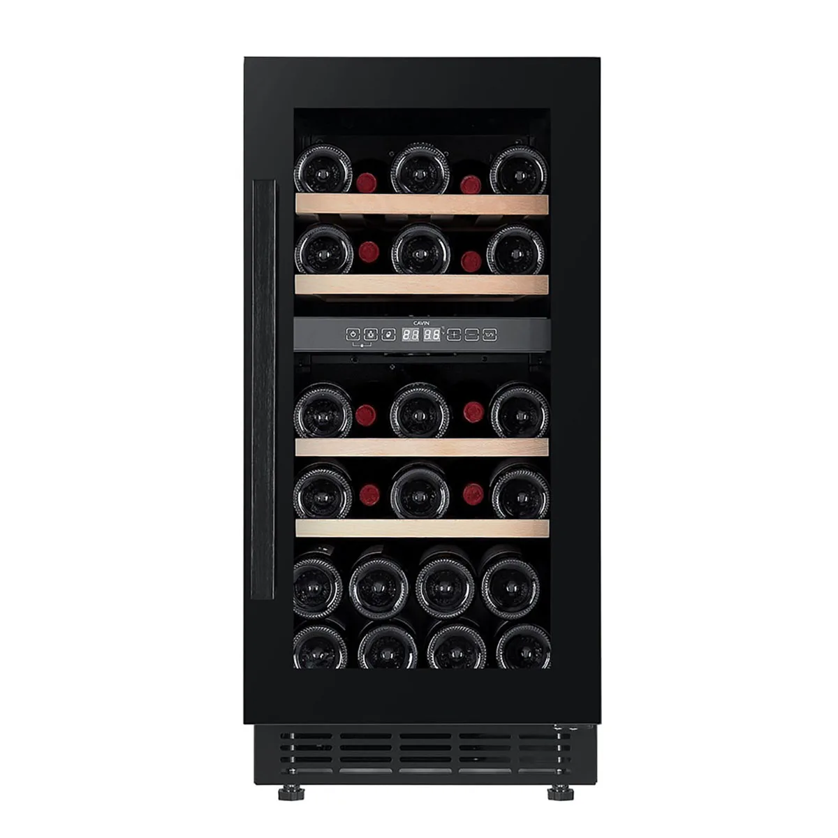 Vinkyl Cavin Arctic Collection 40D Fullglass Svart Inbyggbar med 2 Zoner
