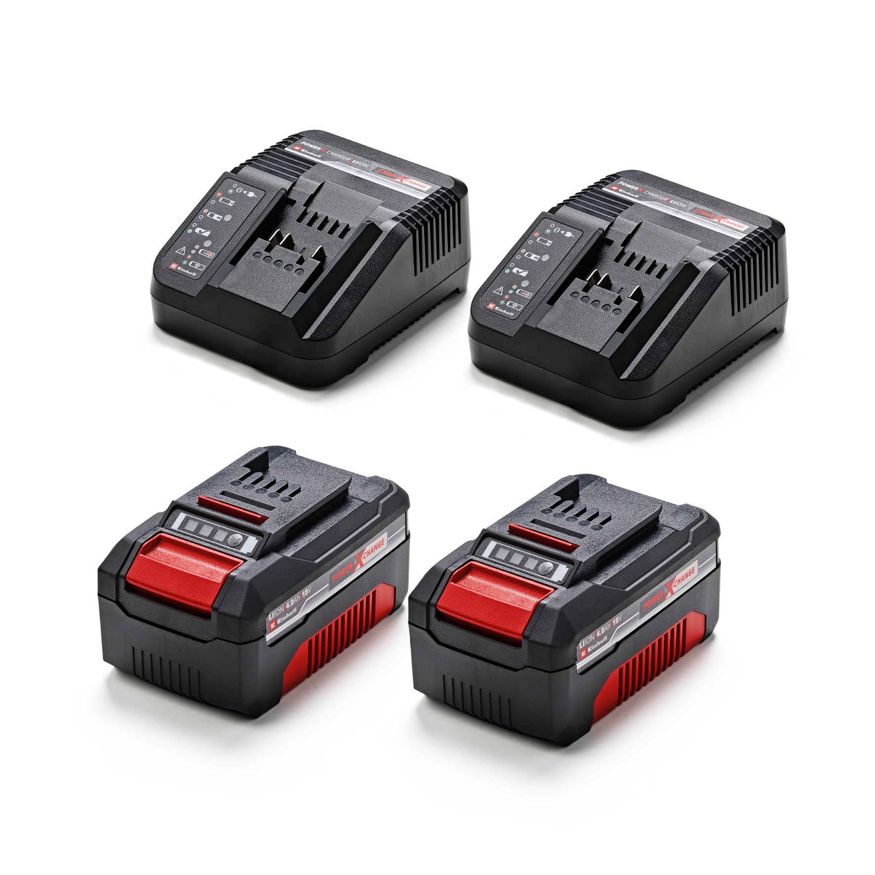 Gräsklippare Einhell Batteridriven GE-CM 36/36 Li 2x4,0Ah med Batteri