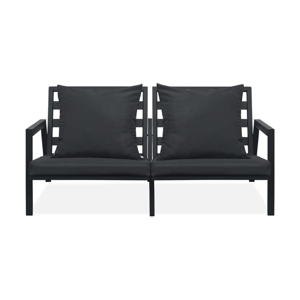 Trädgårdssoffa VidaXL Modern 2-sits