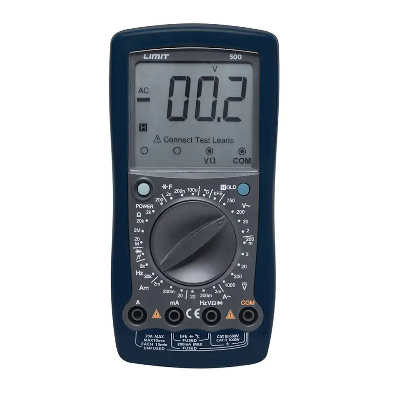 Multimeter Limit 500
