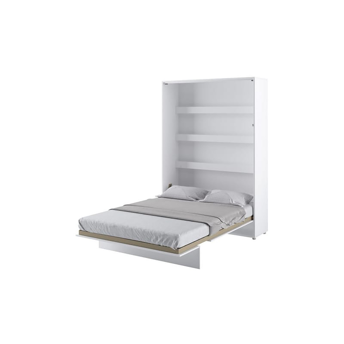 Sängskåp Wilson & Wood Vertikal 140x200 cm Bed Concept Vit Högglans