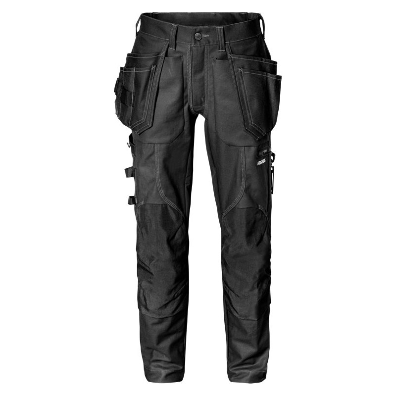 Hantverkarbyxa Fristads Stretch 2604 FASG Storlek: D116, Svart