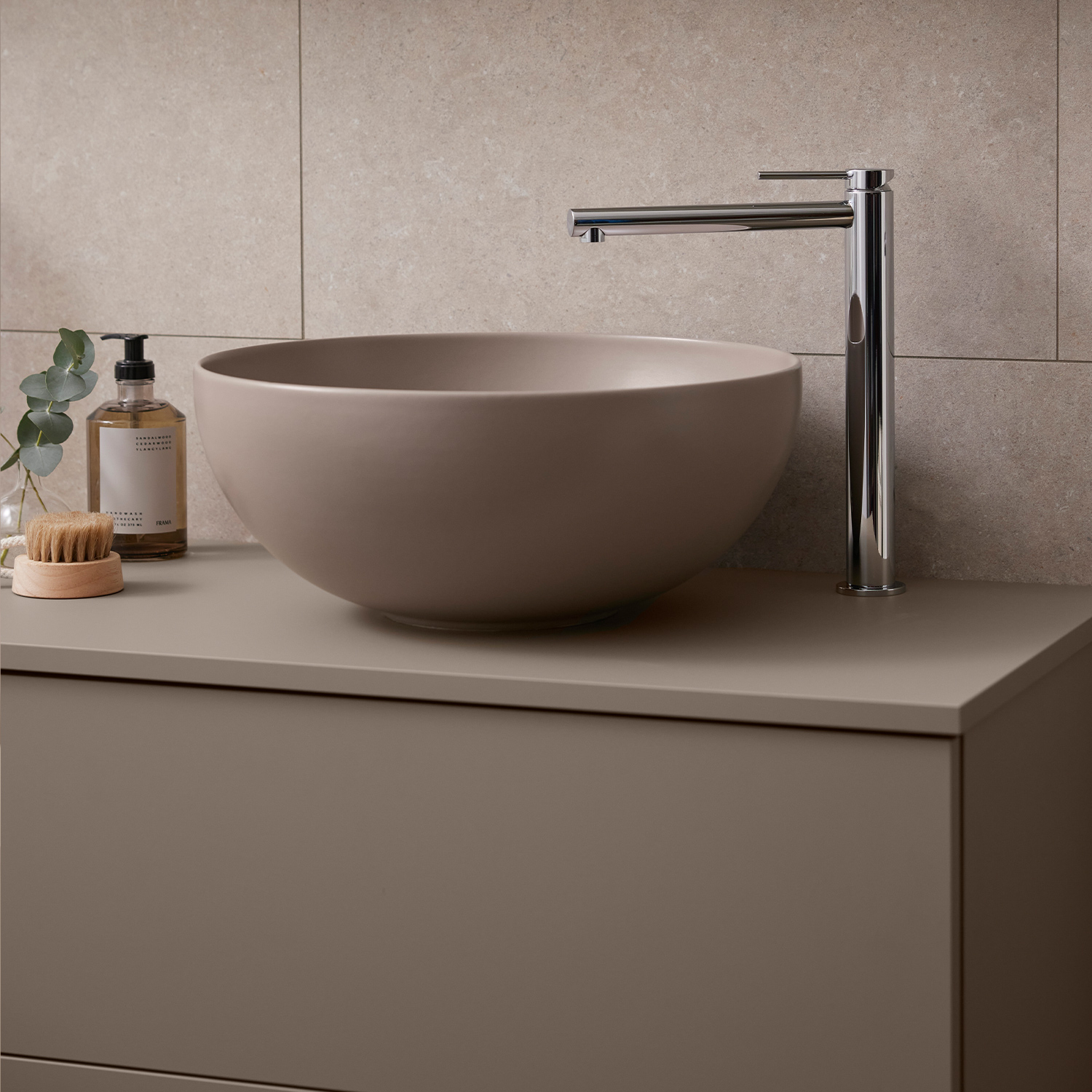 Fristående Tvättställ Miller Badrum Bowl Porslin