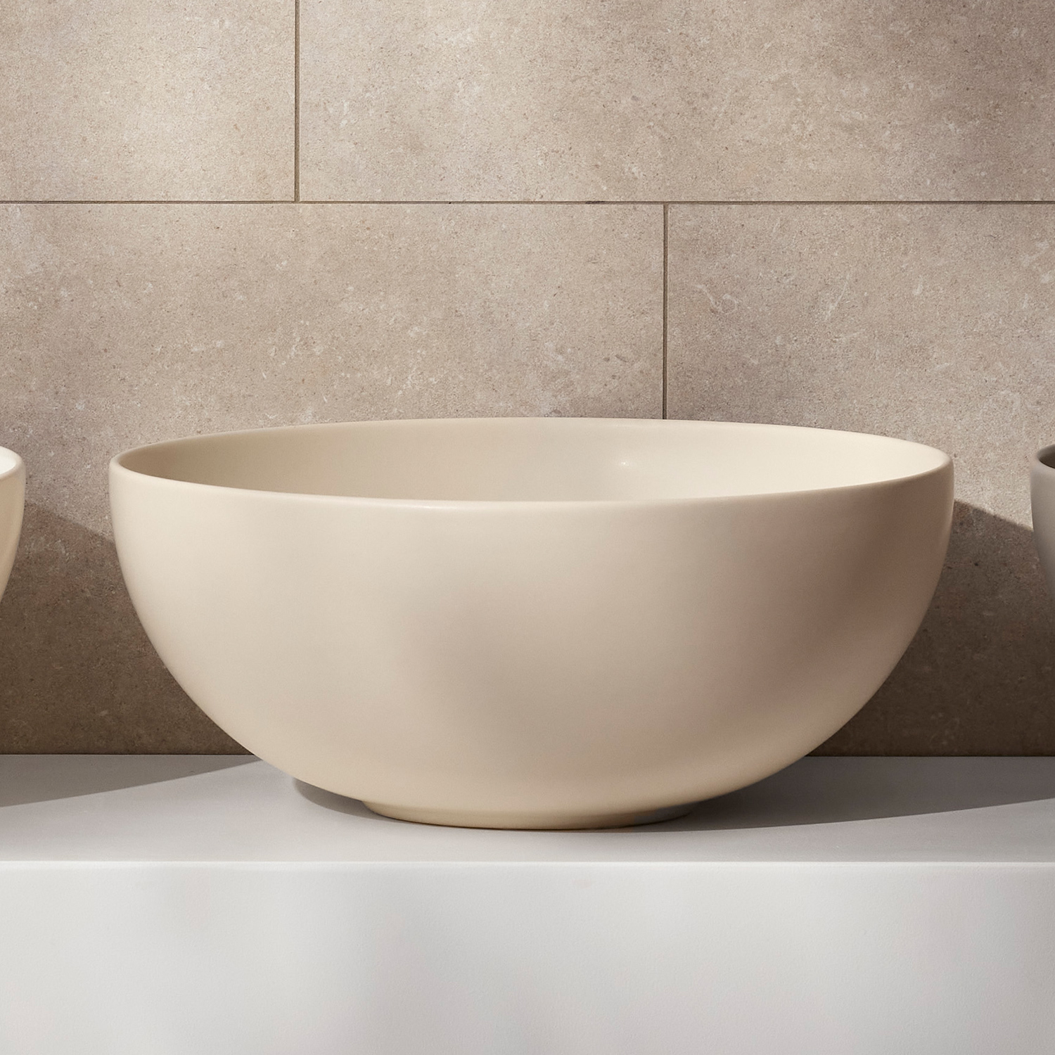 Fristående Tvättställ Miller Badrum Bowl Porslin