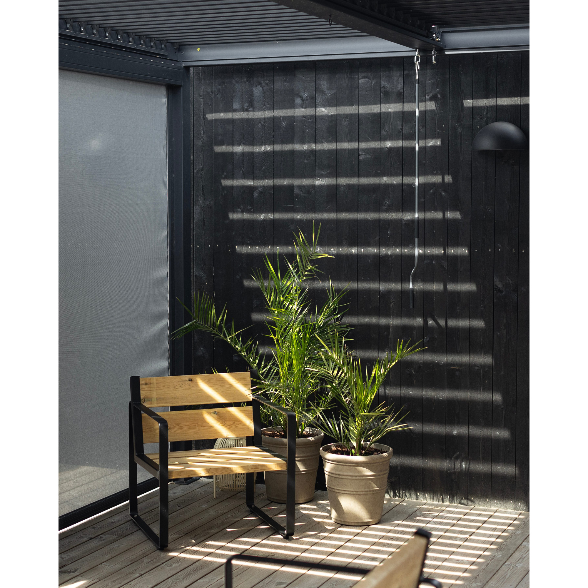 Fåtölj/Soffa Jabo Vansjön med 2st Gavlar Svart