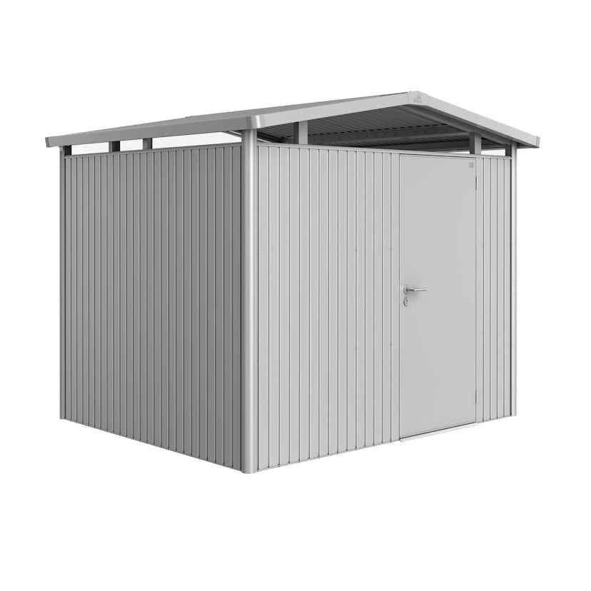 Redskapsbod Biohort Panorama P3 Metallic Silver