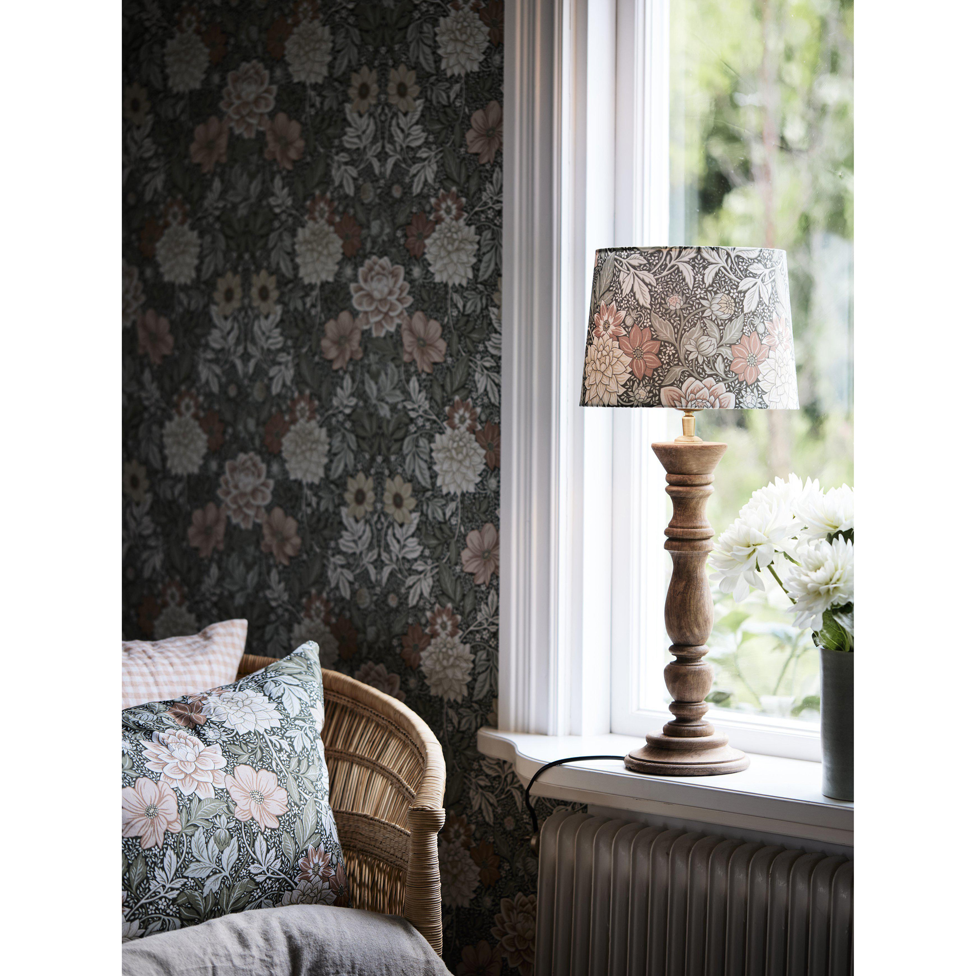 Bordsslampa PR Home Lodge Lampfot i Trä med Lampskärm