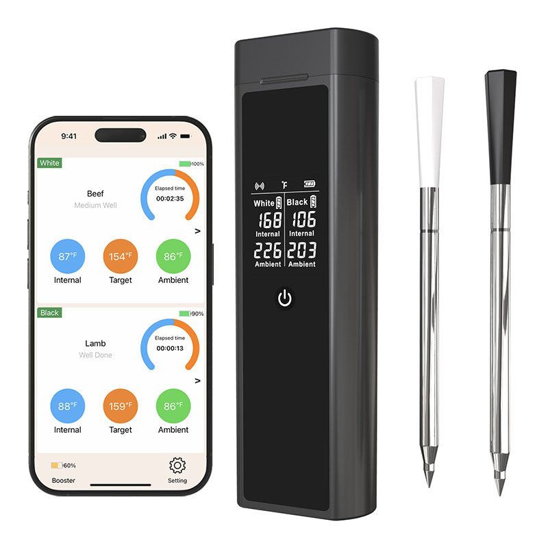 Grilltermometer Bluegaz Trådlös Med 2 Sonder