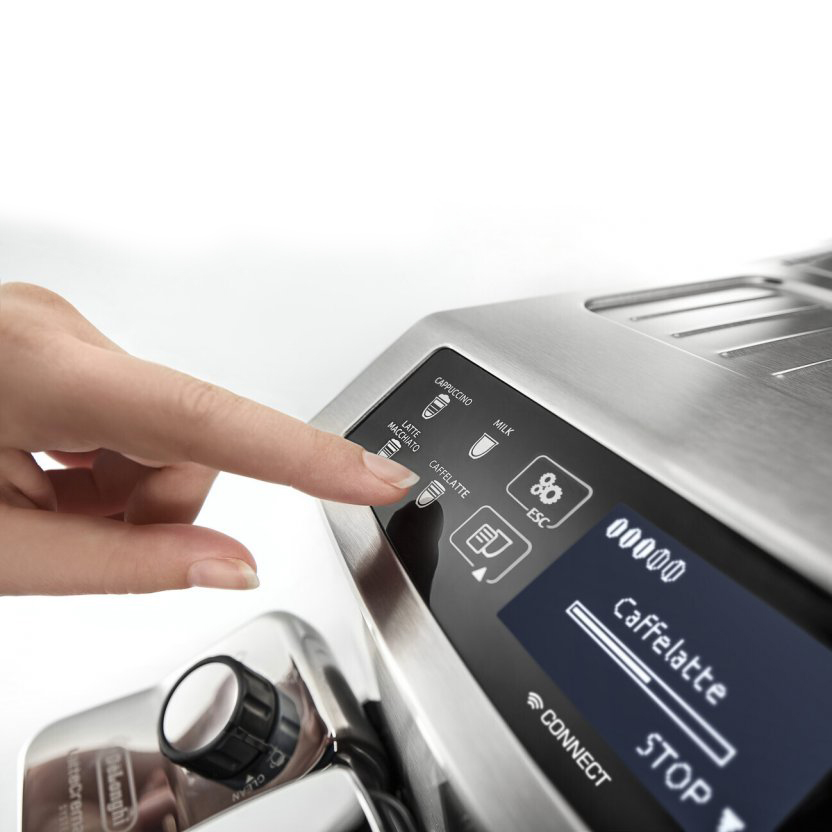 Delonghi ECAM 510.55.M. Пароочиститель Delonghi. Панель управления Делонжи ево. Термометр Delonghi.