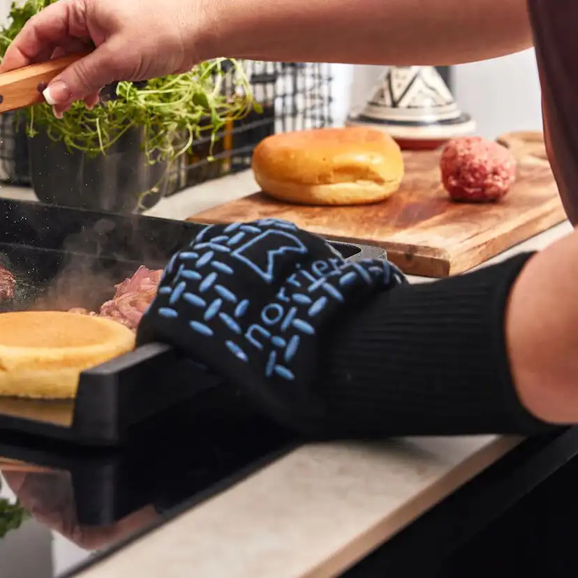 Grillhandske Norrjern Pro med Silikongrepp