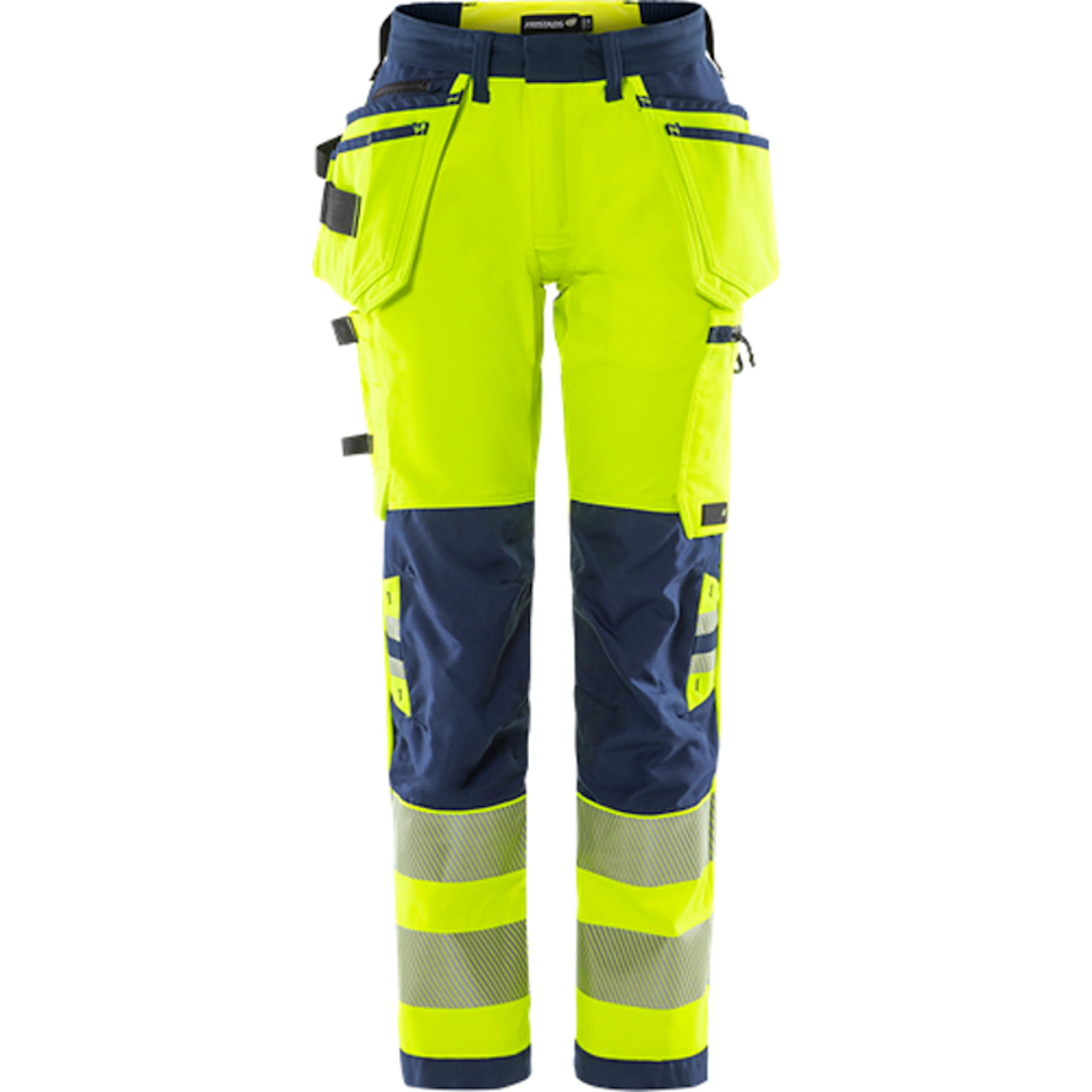 Varselgul/Marinblå