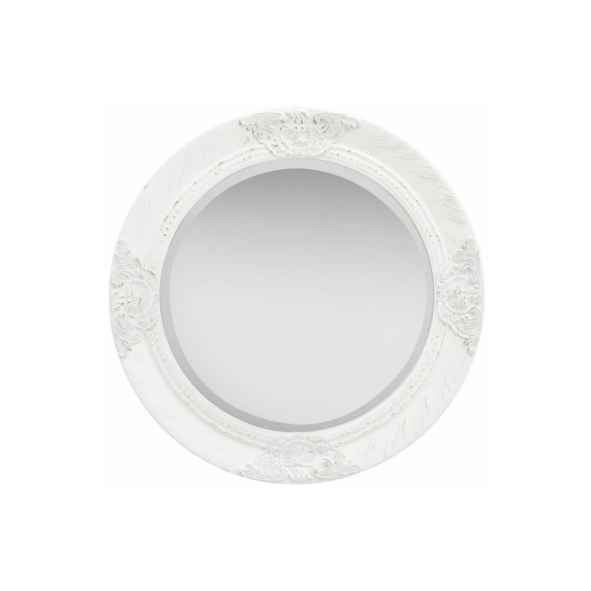 Spegel VidaXL Barock 50 cm Vit