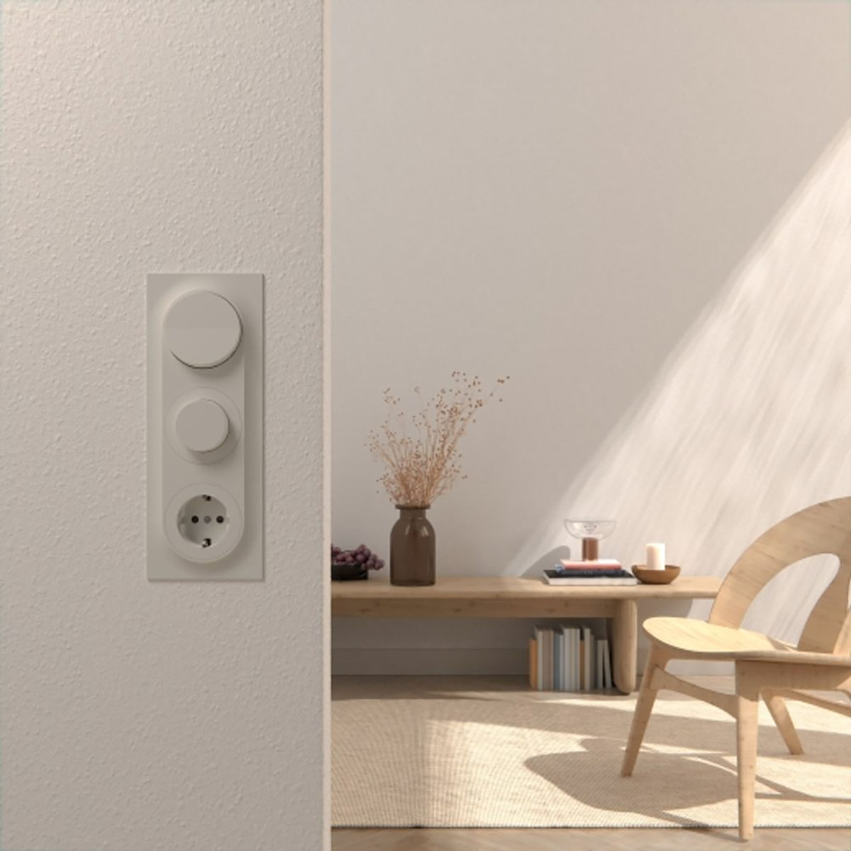 Dimmer Elko One 370 LED Infälld Vridbar Bakkantsstyrd IP21