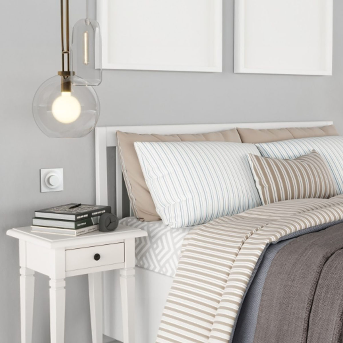 Dimmer Elko One 370 LED Infälld Vridbar Bakkantsstyrd IP21