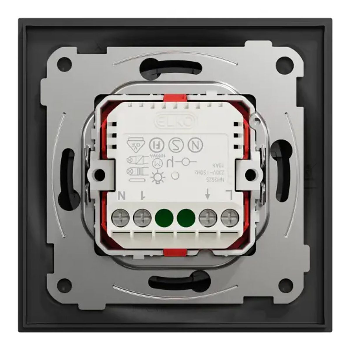 Rörelsevakt Elko One med Inbyggd Tryckknapp 10A 160º Infälld