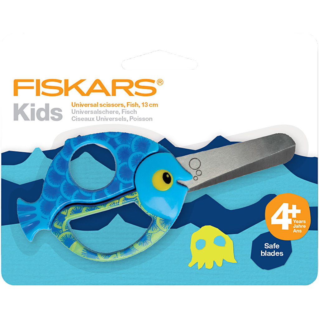 Barnsax Fiskars med Djurmotiv Fisk L: 13 cm 1 St