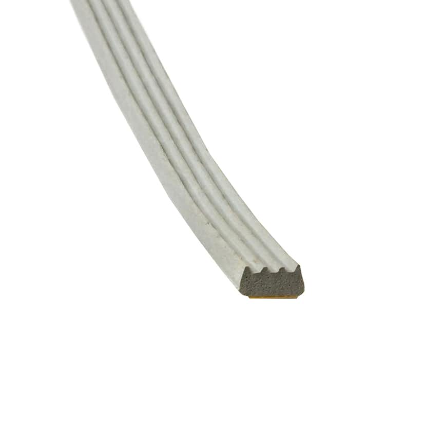 Kronlist Leif Arvidsson Självhäftande 4x9 mm, 125 m, Grå