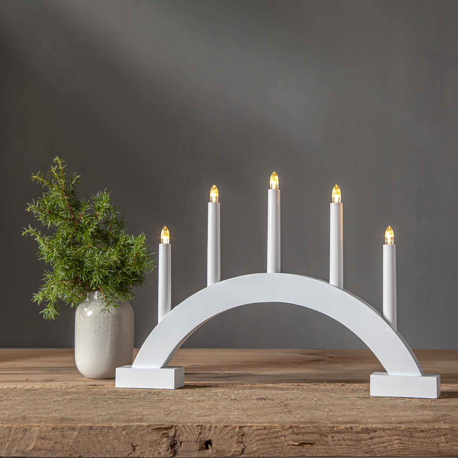 Adventsljusstake Star Trading Abbe