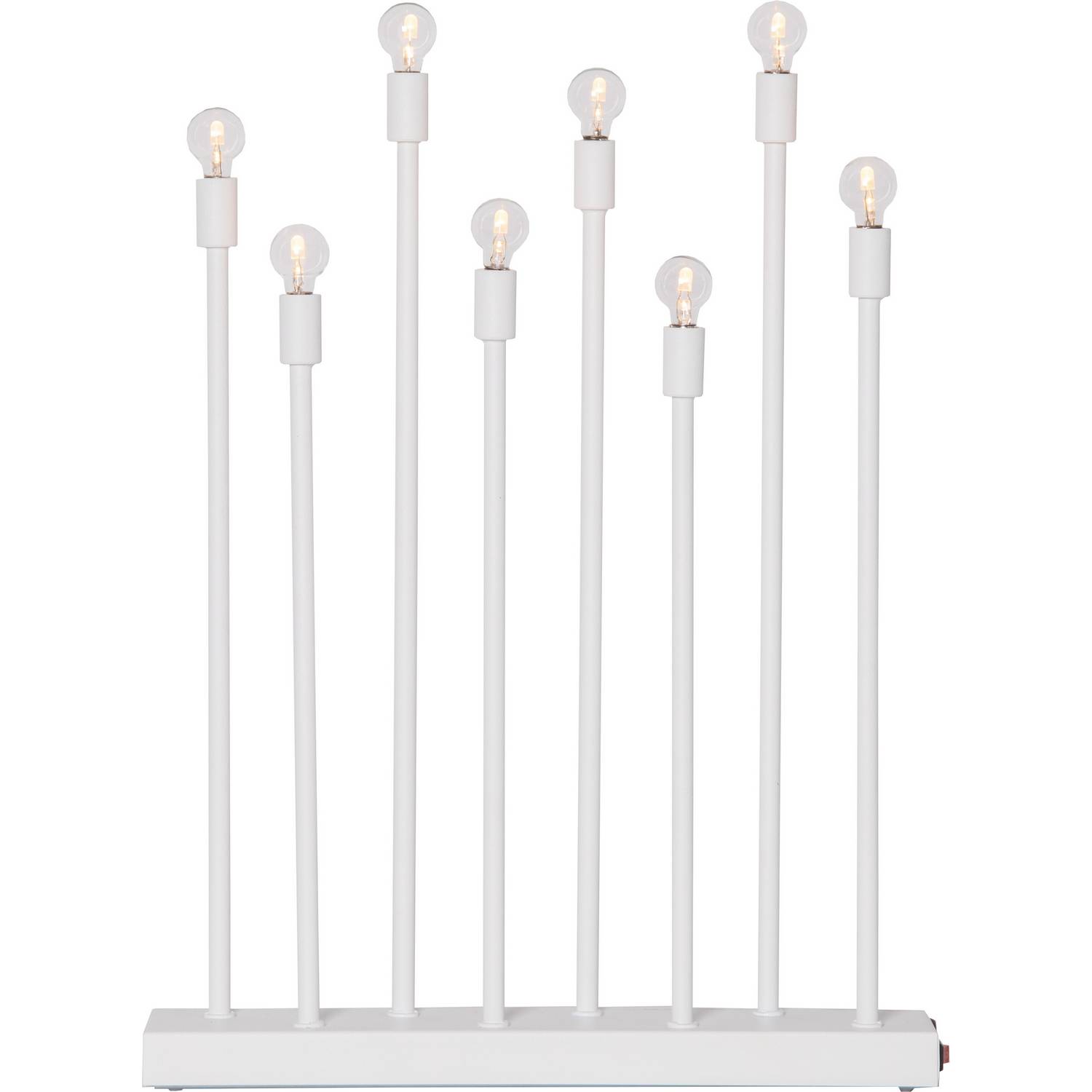 Adventsljusstake Star Trading Ladda 8 Ljus Uppladdningsbar