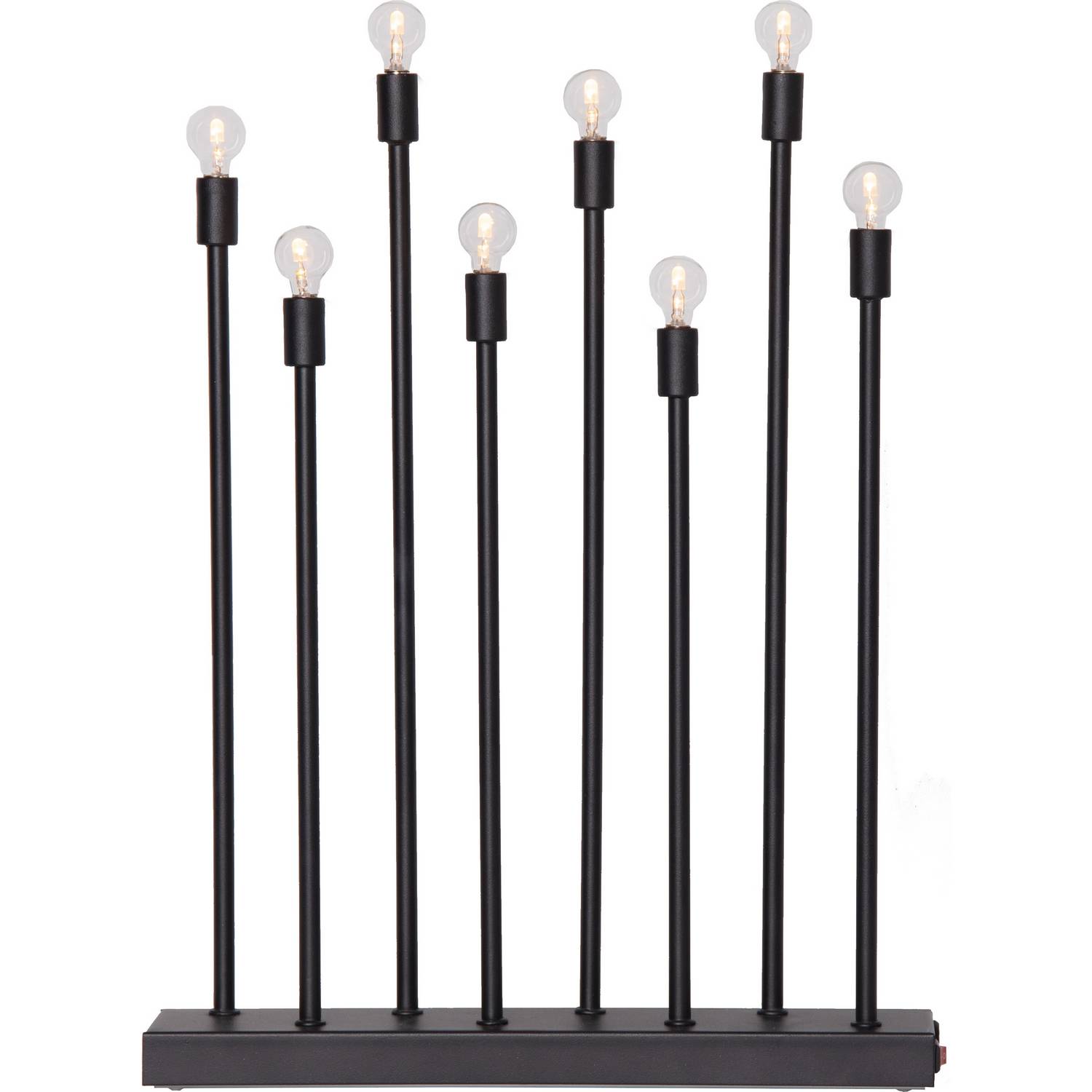 Adventsljusstake Star Trading Ladda 8 Ljus Uppladdningsbar