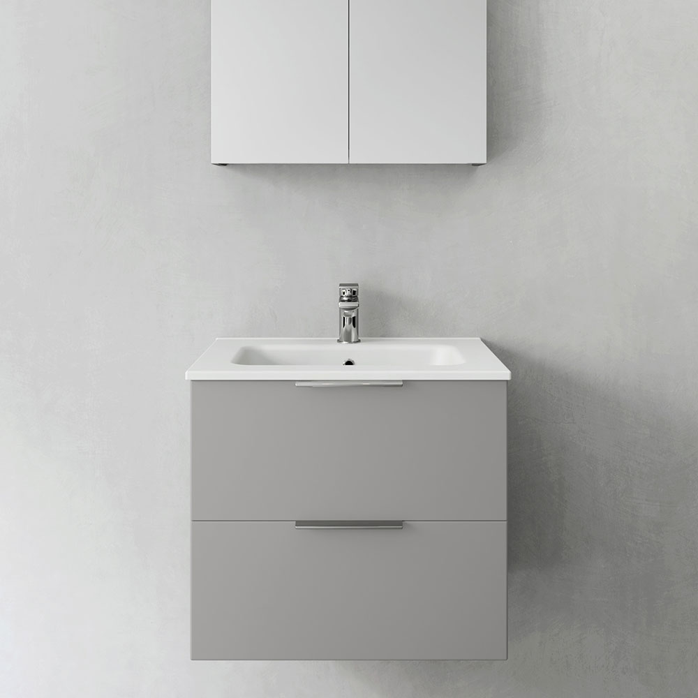 Tvättställsskåp Hafa Shape med Tvättställ